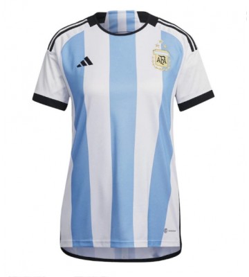 Lacne Ženy Futbalové dres Argentína MS 2022 Krátky Rukáv - Domáci